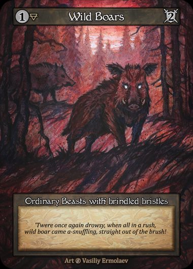 [Earth] Wild Boars [beta-Ordinary]